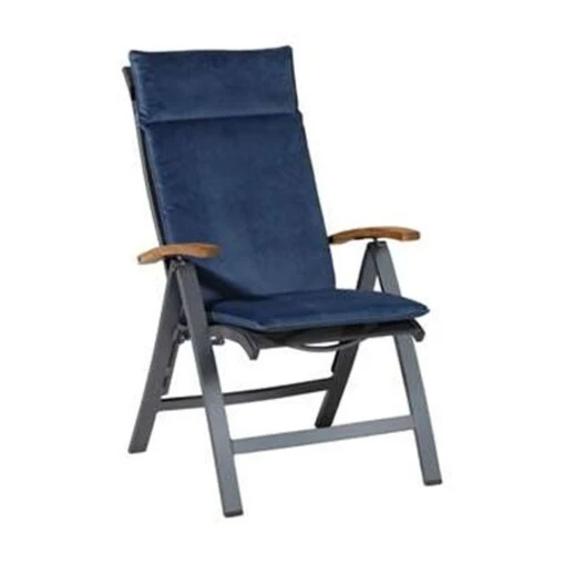 Madison Tuinstoelkussen Hoge Rug Outdoor Velvet Blauw -Tuinstoelen Verkoop 1000002216 0101