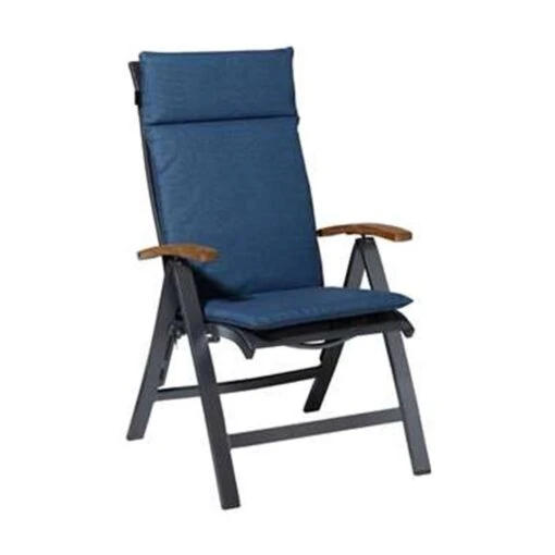 Madison Tuinstoelkussen Hoge Rug Outdoor Oxford Blauw -Tuinstoelen Verkoop 1000002235 0101