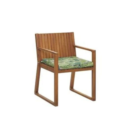 Beliani Zitkussen SASSARI - Groen Polyester -Tuinstoelen Verkoop 1000004794 0103