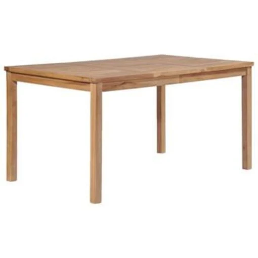 VidaXL Tuintafel 150x90x77 Cm Massief Teakhout -Tuinstoelen Verkoop 1000006161