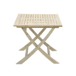 Garden Impressions Keys Inklapbare Tuintafel 120x80xH72 Smoky Acacia -Tuinstoelen Verkoop 1000013913 0102