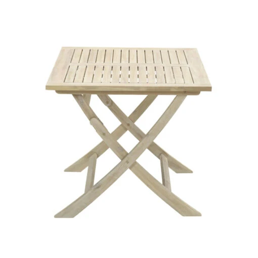 Garden Impressions Keys Inklapbare Tuintafel 120x80xH72 Smoky Acacia -Tuinstoelen Verkoop 1000013913 0102