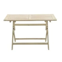 Garden Impressions Keys Inklapbare Tuintafel 120x80xH72 Smoky Acacia -Tuinstoelen Verkoop 1000013913 0103