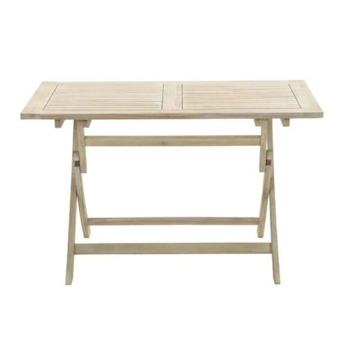 Garden Impressions Keys Inklapbare Tuintafel 120x80xH72 Smoky Acacia -Tuinstoelen Verkoop 1000013913 0103