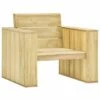 VidaXL Tuinstoel 89x76x76 Cm Geïmpregneerd Grenenhout -Tuinstoelen Verkoop 1000025703