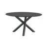 Studio 20 Gigi Tuintafel Ø140 Cm - Diamond Black -Tuinstoelen Verkoop 1000035680