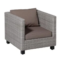 Perel Lounge Profi-line Outdoor Manchester Taupe -Tuinstoelen Verkoop 1000041081 0111