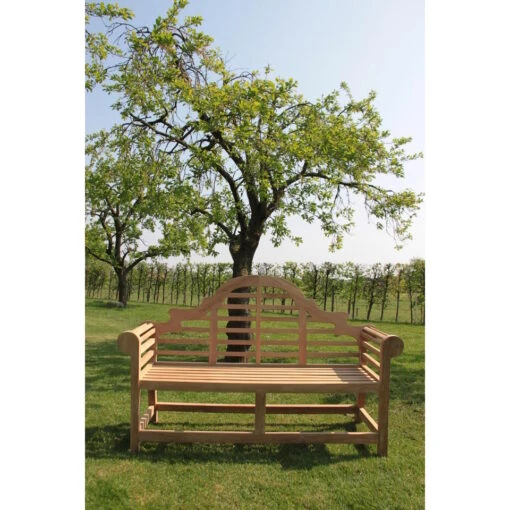 Livingfurn - Tuinbank Marlboro Bench - 45x150x90 - Teakhout -Tuinstoelen Verkoop 1000045389 0101