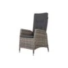 VDG Manhattan Wicker Verstelbare Tuinstoel - Dubbel Light Grey -Tuinstoelen Verkoop 1000048036