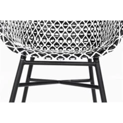 Hartman Delphine Dining Stoel White - Black -Tuinstoelen Verkoop 1000048786 0102