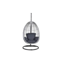 Garden Impressions Panama Swing Egg Hangstoel - Cloudy Grey -Tuinstoelen Verkoop 1000050055 0103