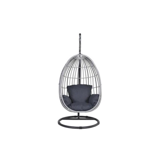 Garden Impressions Panama Swing Egg Hangstoel - Cloudy Grey -Tuinstoelen Verkoop 1000050055 0103