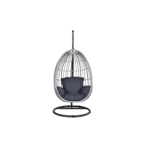 Garden Impressions Panama Swing Egg Hangstoel - Cloudy Grey -Tuinstoelen Verkoop 1000050055