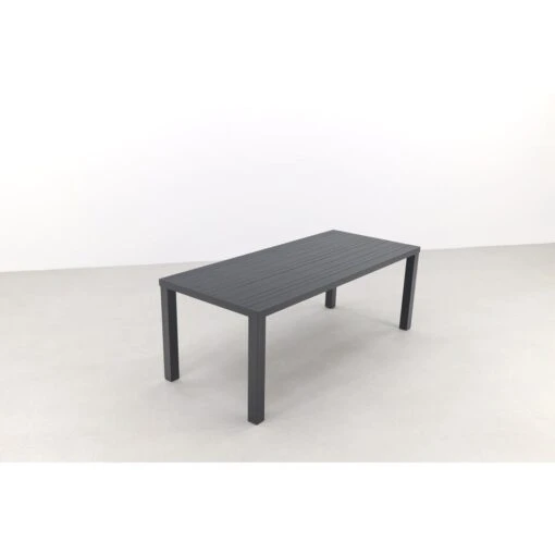 VDG Lena Tuintafel Antraciet - 210 X 90 Cm -Tuinstoelen Verkoop 1000053251 0102