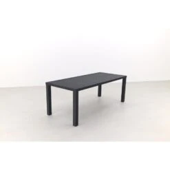 VDG Lena Tuintafel Antraciet - 210 X 90 Cm -Tuinstoelen Verkoop 1000053251 0103