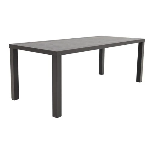 VDG Lena Tuintafel Antraciet - 210 X 90 Cm -Tuinstoelen Verkoop 1000053251