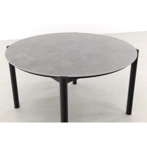 Hartman Arezzo Dining Tuintafel - 130 Cm. Rond -Tuinstoelen Verkoop 1000053263 0103