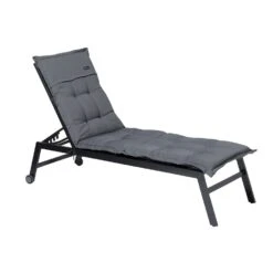 Madison Ligbedkussen - Rib Grey - 200x60 - Grijs -Tuinstoelen Verkoop 1000055641 0101