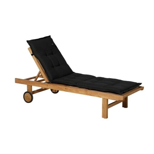 Madison Ligbedkussen - Rib Black - 200x60 - Zwart -Tuinstoelen Verkoop 1000055669 0101