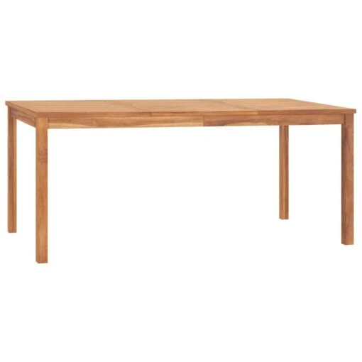 VidaXL Tuintafel 180x90x77 Cm Massief Teakhout -Tuinstoelen Verkoop 1000055867