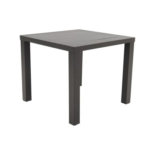 VDG Lena Tuintafel Antraciet - 90 X 90 Cm -Tuinstoelen Verkoop 1000074471