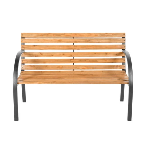 Tectake - Tuinbank - 123x 64x 82 Cm - Hout -Tuinstoelen Verkoop 1000078026 0103