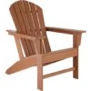 Tectake -tuinstoel Adirondack -Janis - Bruin -Tuinstoelen Verkoop 1000078043