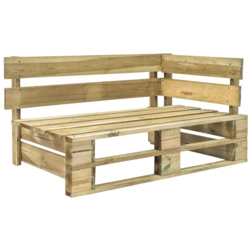 VidaXL Tuinhoekbank Pallet Hout -Tuinstoelen Verkoop 1000084649