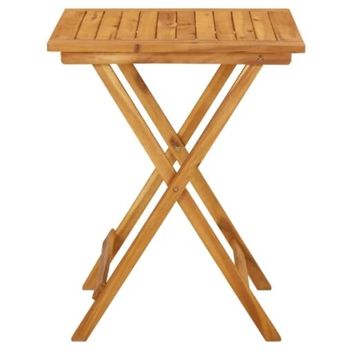 VidaXL Tuintafel Inklapbaar 60x60x75 Cm Massief Acaciahout -Tuinstoelen Verkoop 1000087149 0101