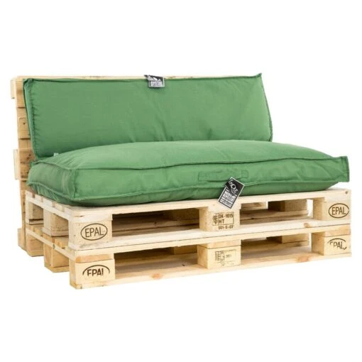 Unique Living Unique Palletkussenset Luanda Groen - 2 Delig -Tuinstoelen Verkoop 1000087189