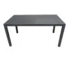 Giga Meubel Tuintafel Aluminium Antraciet 160cm - Tafel Dante -Tuinstoelen Verkoop 1000094799