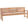 CLP Teakbank Halden 220 Cm -Tuinstoelen Verkoop 1000095888