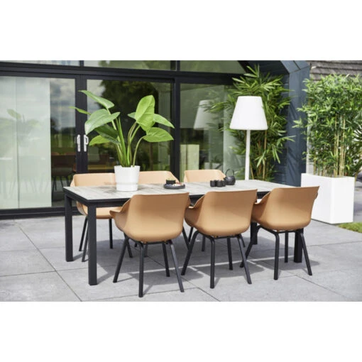 Hartman Sophie Element Dining Armstoel- Italian Terra - 2 St. -Tuinstoelen Verkoop 1000096417 0103