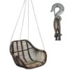 Van Der Leeden Rotan Hangstoel Fly Brown (L)66 X (B)65 X (H)49 Cm -Tuinstoelen Verkoop 1000098803