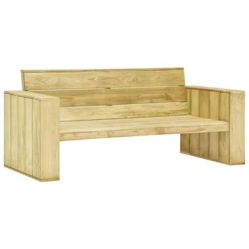 VidaXL Tuinbank 179 Cm Geïmpregneerd Grenenhout -Tuinstoelen Verkoop 1106695199