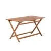 Beliani Inklapbare Tafel CENTO - Donkere Houtkleur Acaciahout -Tuinstoelen Verkoop 1167532486