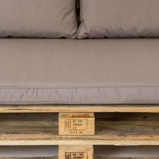 Madison Palletkussen Lounge Panama Taupe - 120 X 80cm -Tuinstoelen Verkoop 1315437430 0103