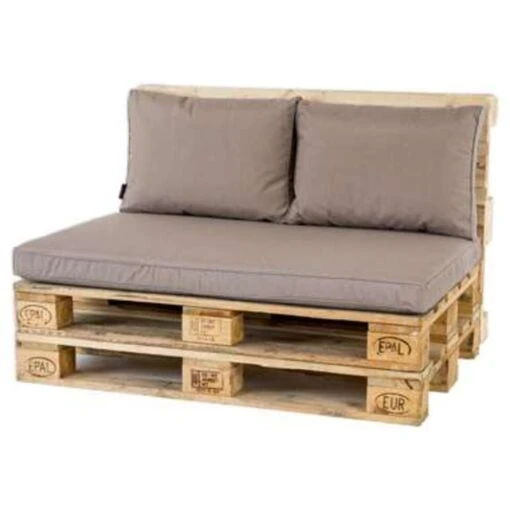 Madison Palletkussenset Lounge Taupe - 3 Delig -Tuinstoelen Verkoop 1358001214