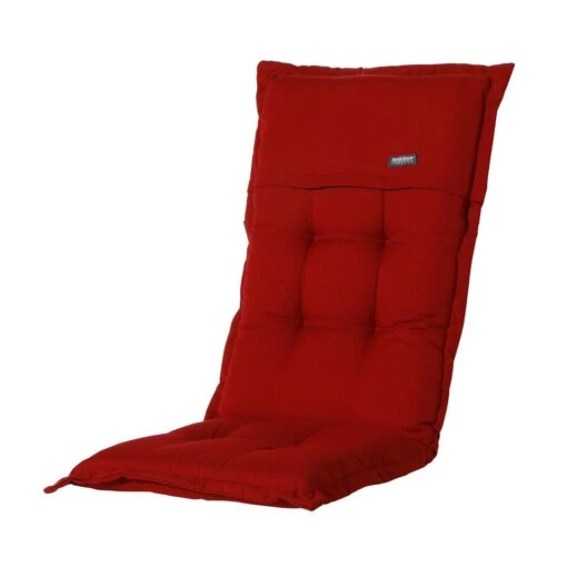 Madison Tuinstoelkussen Hoge Rug Rib Rood -Tuinstoelen Verkoop 1699479652