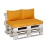 Madison Palletkussen Panama Lounge Oker Geel - 120 X 80cm -Tuinstoelen Verkoop 1715120923