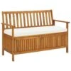 VidaXL Tuinopslagbank 120x63x84 Cm Massief Acaciahout -Tuinstoelen Verkoop 1733866284