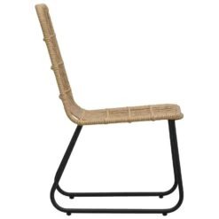 VidaXL Tuinstoelen 2 Stuks Poly Rattan Eikenkleurig -Tuinstoelen Verkoop 1aca40eb7f494905a59af918e321bfb1