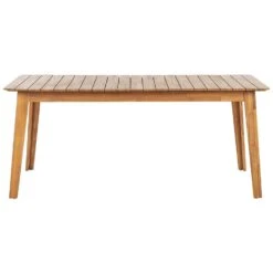 Beliani Eettafel FORNELLI - Lichte Houtkleur Acaciahout -Tuinstoelen Verkoop 2a5651193de84422b3030e3f9e6c0ae6