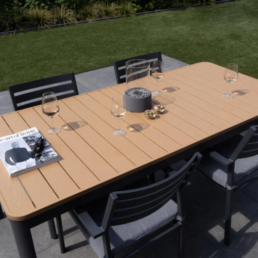 Giga Meubel Tuintafel Polywood 200cm - Aluminium Onderstel - Tafel Brent -Tuinstoelen Verkoop 2a6e121efe15489da2a51bba8d089fc2