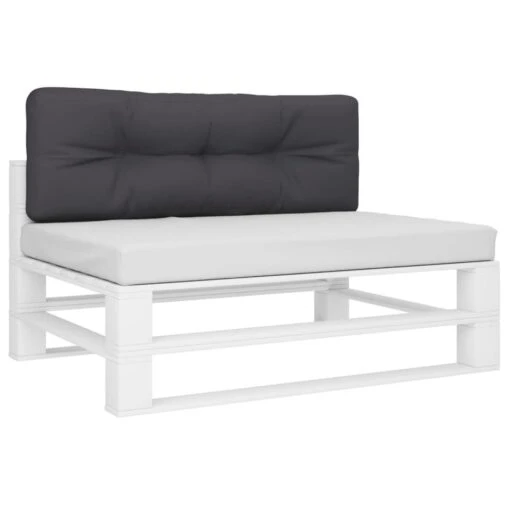 VidaXL Bankkussen Pallet 120x40x10 Cm Stof Antracietkleurig -Tuinstoelen Verkoop 309702dc7a49430890590e827a3d3a82