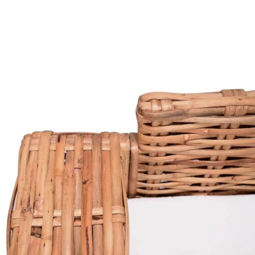 VidaXL Tuinbank 3-zits Natuurlijk Rattan -Tuinstoelen Verkoop 3788deeaab534fe6972010cbc84a8488