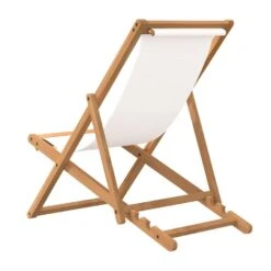 VidaXL Ligstoel 56x105x96 Cm Teakhout Crème -Tuinstoelen Verkoop 469a0d512fc3413e97bb77c4d600c4ba