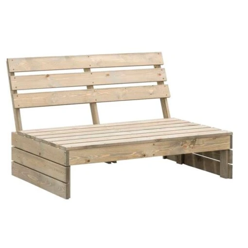 Palletbank Lucca Modulair - Greywash - 120x93,5x76,5 Cm -Tuinstoelen Verkoop 50203090