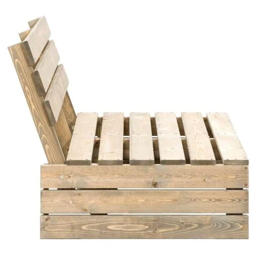 Palletbank Lucca Modulair - Greywash - 120x93,5x76,5 Cm -Tuinstoelen Verkoop 50203090 8000