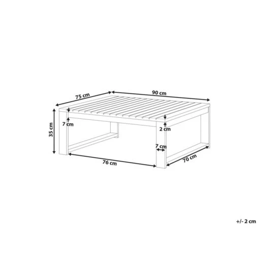 Beliani Tuintafel TIMOR - Lichte Houtkleur Acaciahout -Tuinstoelen Verkoop 57269225e3ae4e34ae42bc9c661e330a